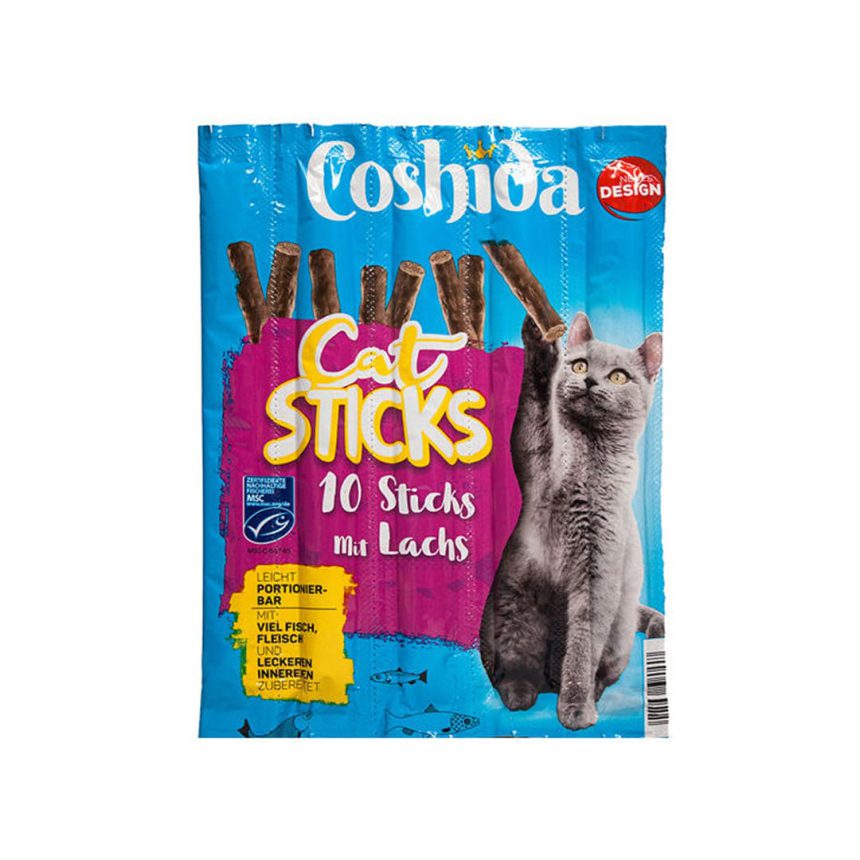 تشویقی مدادی گربه با طعم ماهی سالمون کوشیدا Coshida mit lachs Cat