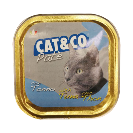 خوراک کاسه ای گربه کت اند کو با طعم ماهی تن