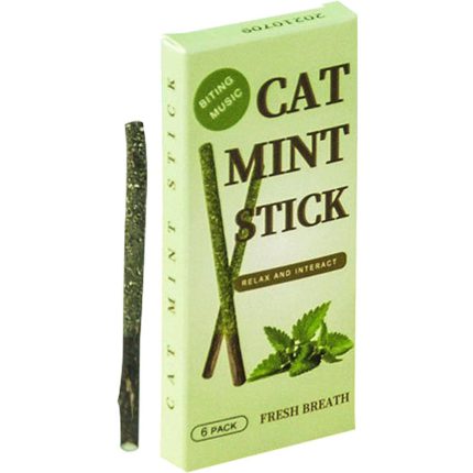 cat mint stick